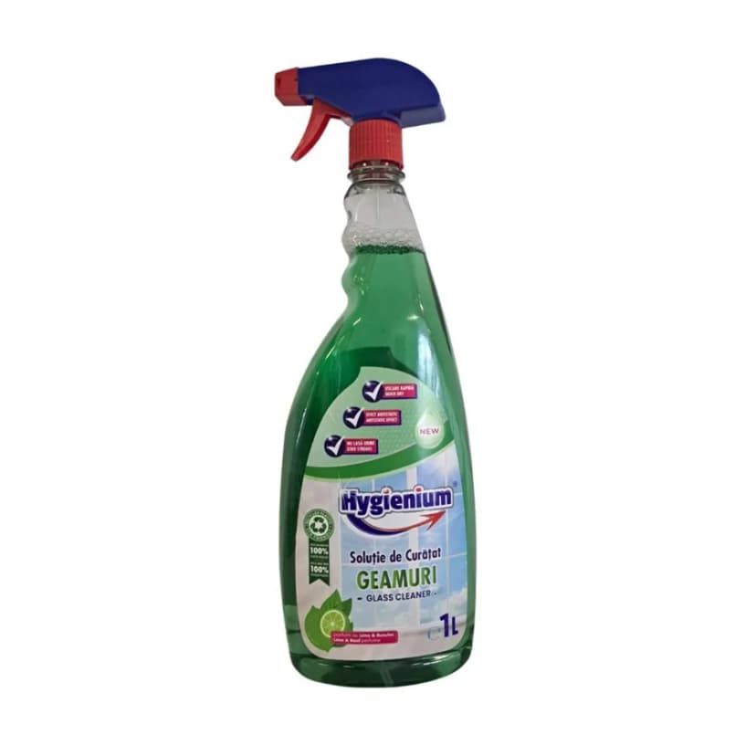 Hygienium - detergent geamuri cu lime și busuioc