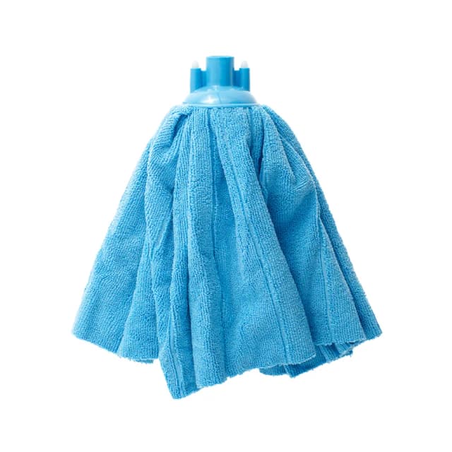Mop microfibră tip balerină, albastru, 125 g