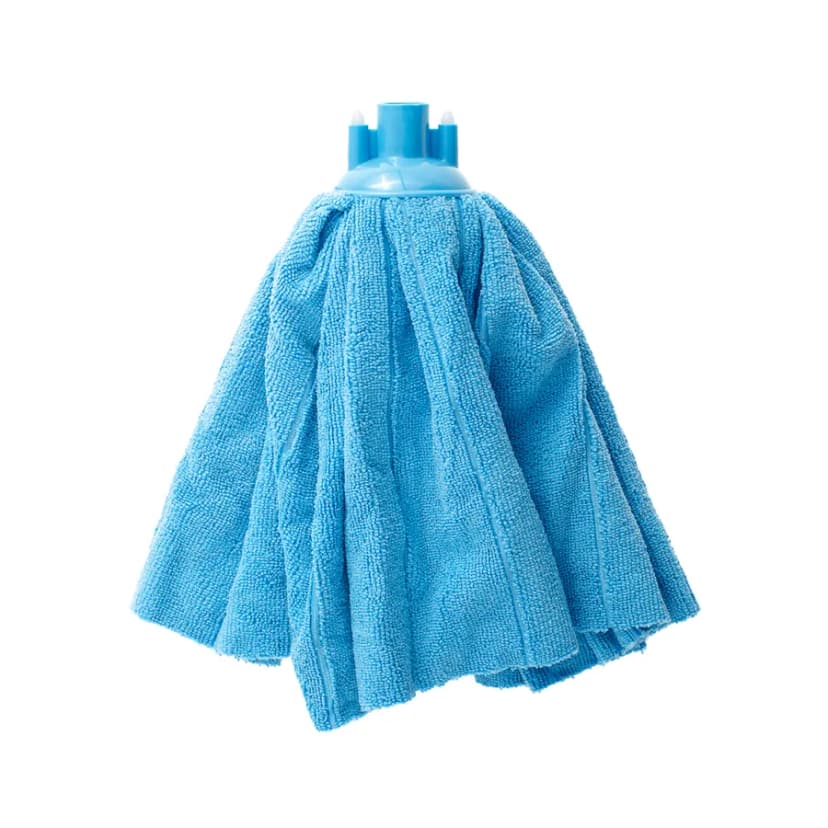 Mop microfibră tip balerină, albastru, 125 g