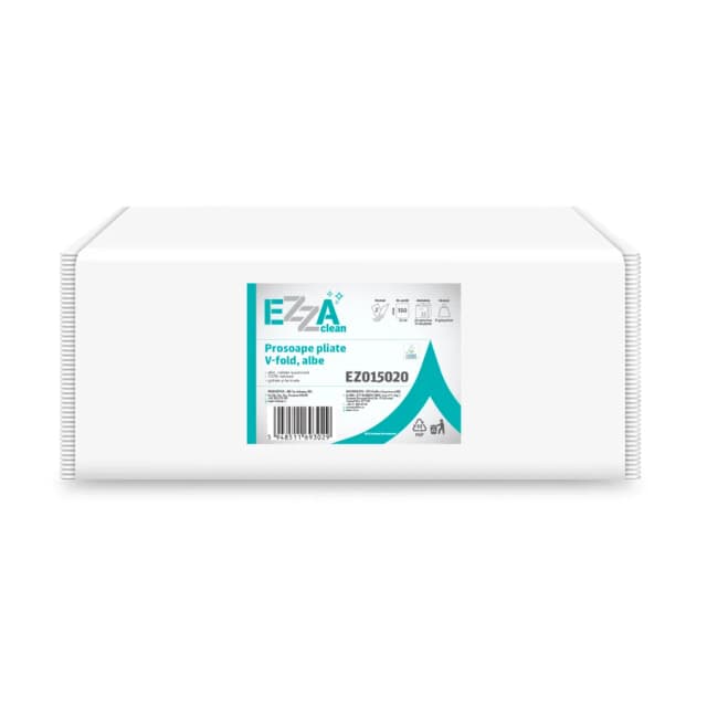 Prosoape V pliate EZZA Clean, 150 buc